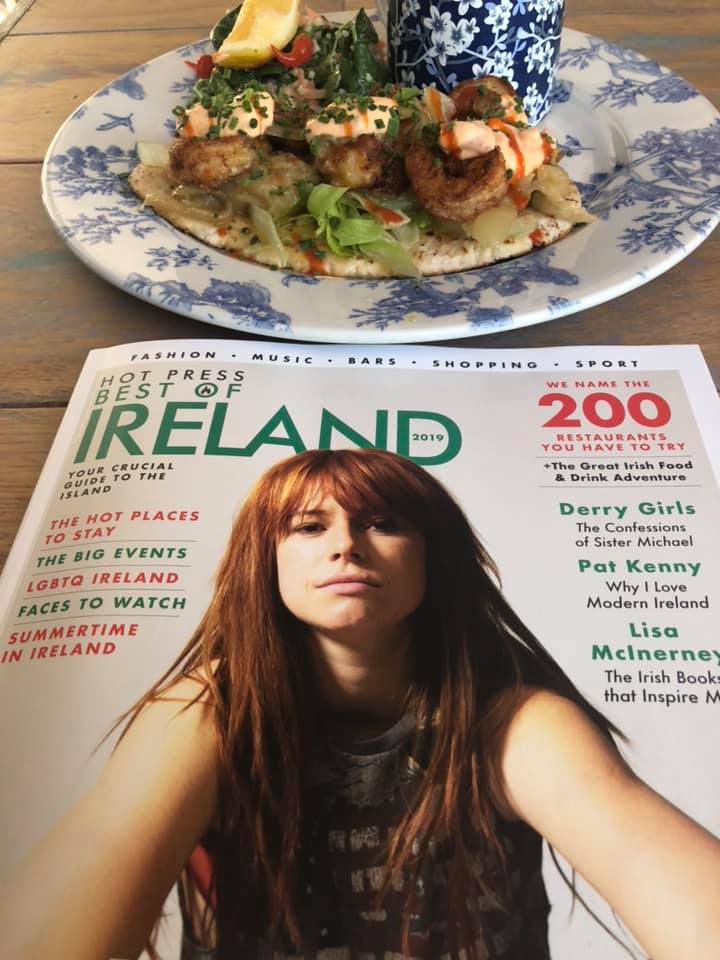 Cover of Hotpress magazien featuring sligo food tours