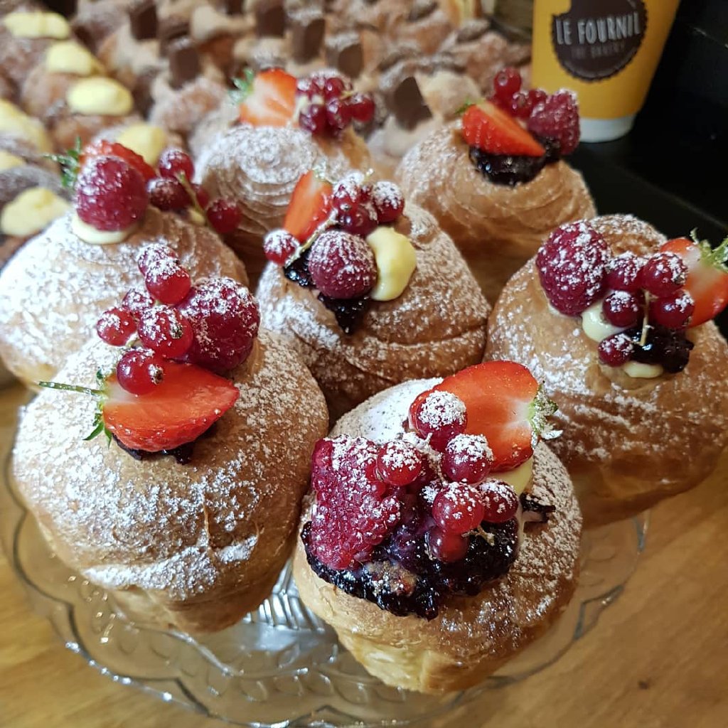 Tempting pastries from Le fournil